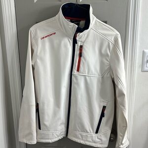 CB SPORTS Men's White Jacket - Size Medium